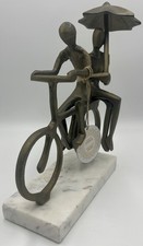 Brass Sculpture on Marble