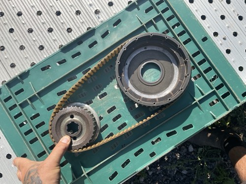 Triumph 650 500 belt - triumph, drive