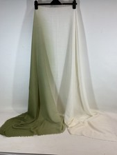Barbour Green Ombre Acrylic Scarf Shawl  Large 160 X 122 Cms