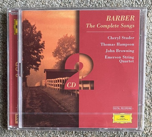 Barber the complete songs - barber:,