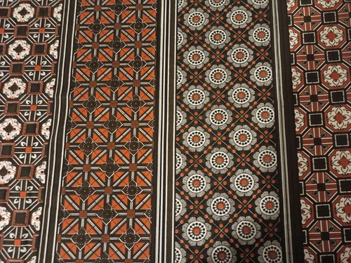 Vintage 1970s fabric remnant - vintage,
