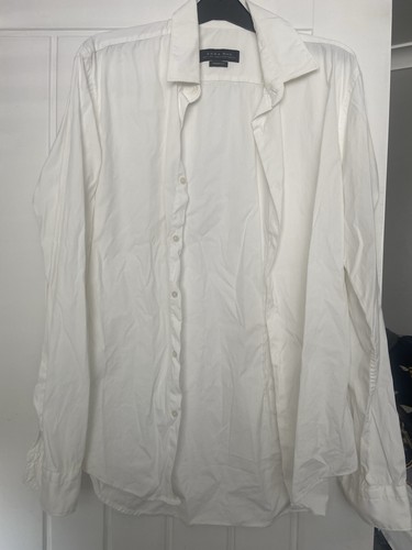 Mens white zara shirt - mens,