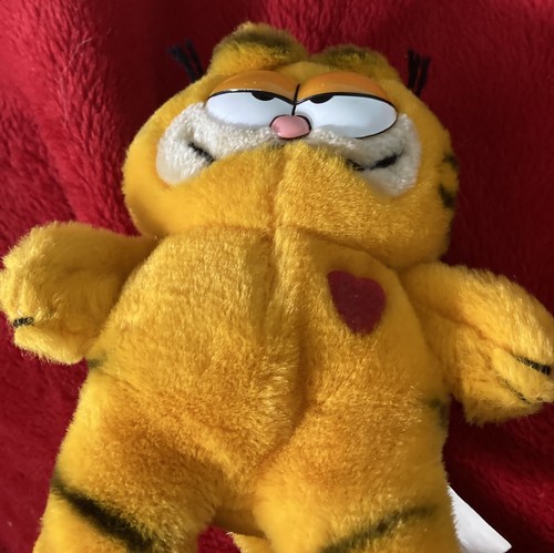 Vintage garfield cat plush - garfield,