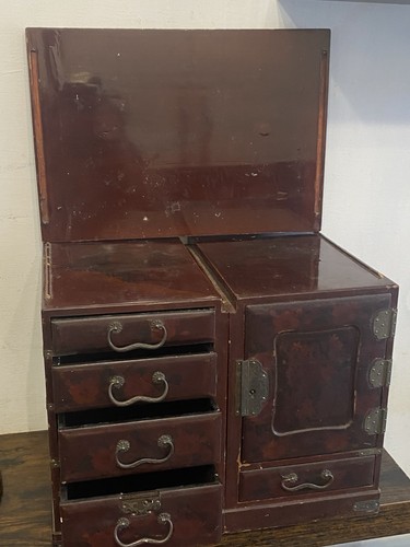 Antique japanese lacquer table - lacquer,