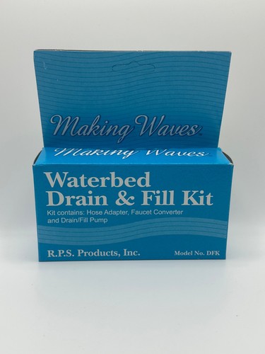 Making waves waterbed drain - making,