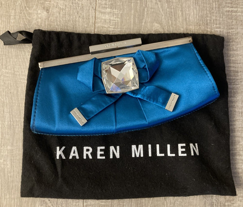 Karen millen turquoise - turquoise, satin