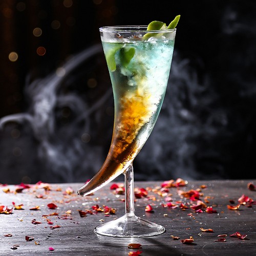 Moon wine glass creative - moon,