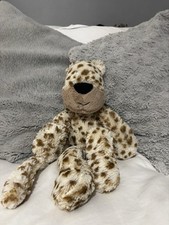 Merryday Snow Leopard Jellycat Plush Teddy. Perfect Condition.