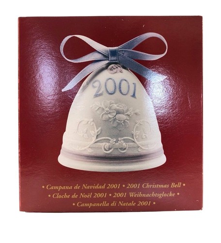 Lladro 2001 christmas - lladro, bell
