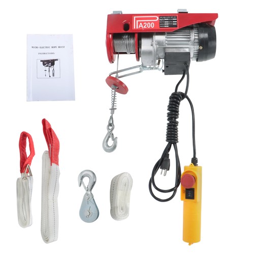Pa200 electric hoist 440lbs - electric,