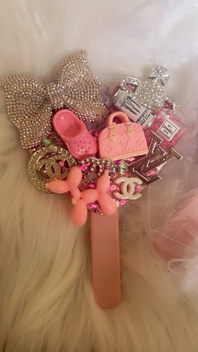 Junk charm bling pink - junk,