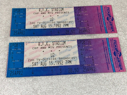 Unused 1992 - u2,