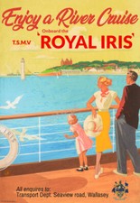 Vintage Railway Poster Royal