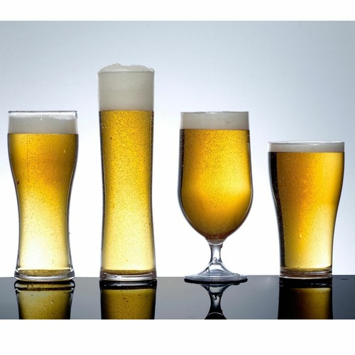Reusable plastic pint - reusable, beer