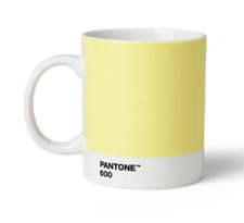 PANTONE LIFESTYLE Colour Mug Designer Light Yellow 600 Fine China Ceramic 375ml