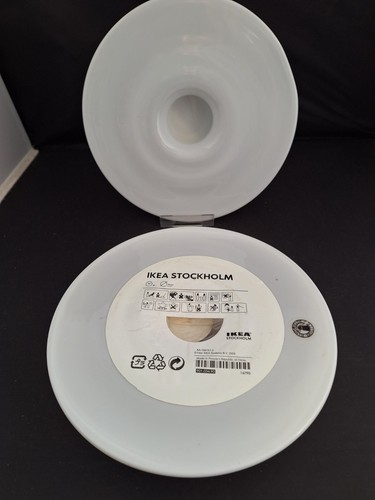 Vtg ikea white - ikea, glass