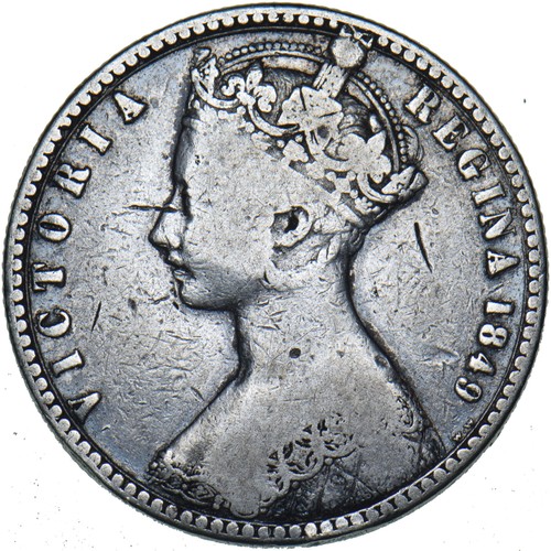 1849 godless florin victoria - 1849,