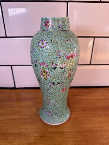 Vintage chinese porcelain - porcelain, vase