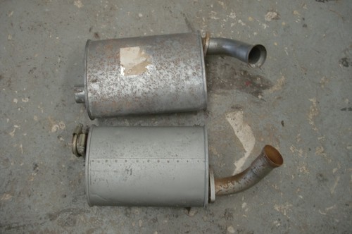 Jaguar daimler exhaust box - jaguar,