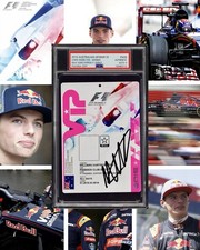 Max Verstappen Auto F1 Debut VIP Pass PSA 9 - 2015 Australian Grand Prix