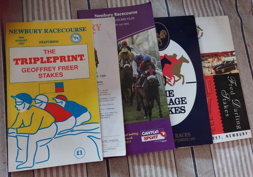 Five newbury race - race, cards