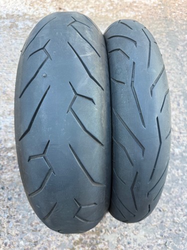 Pair motorcycle tyres - of,