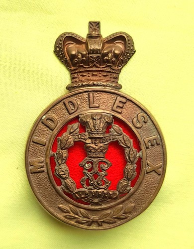 Brass qvc middlesex regiment - qvc,