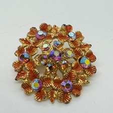 Vintage Orange Enamel and