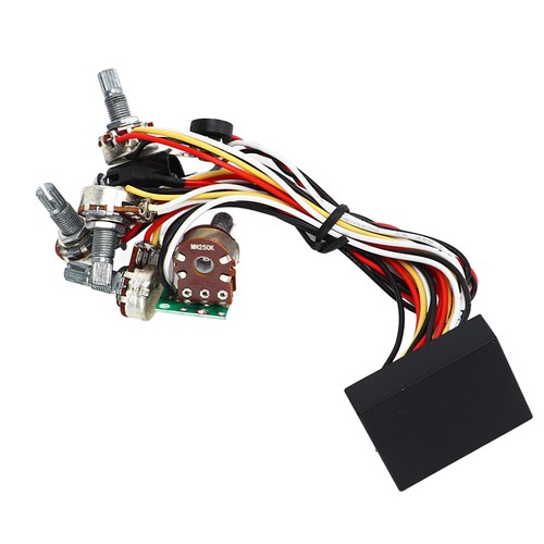 Electric bass preamp - bass, circuit