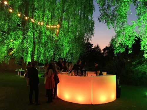 Led circular curved mobile - led,