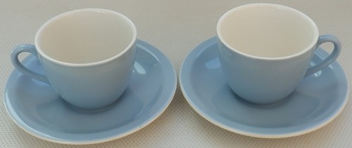 Vintage cups saucers x2 - cups,