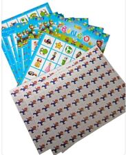 Nintendo Super Mario Bros Bingo Cards