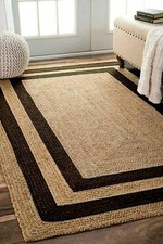 Jute Rug Rectangle Natural