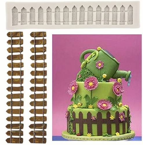Garden picket fence - garden, silicone