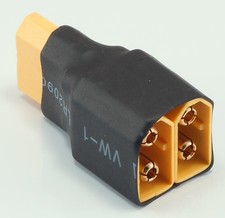 No Wires: XT60 Parallel Battery Connector for Turnigy / Zippy / XT-60