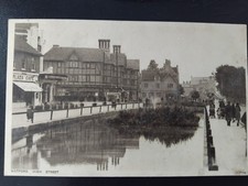 watford pond hertfordshire 1933 postcard. photochrom