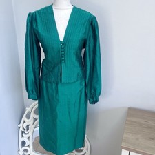 Vintage Emerald Green Skirt