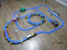 tomy trackmaster thomas the tank engine train set spiral, trains etc