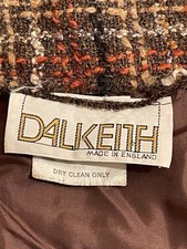 Vantage DALKEITH- Fit Flare Wool Skirt- women’s U.K16”EUR-42-U.S14