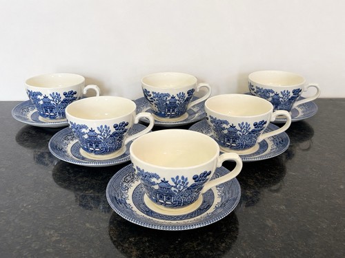 Churchill blue willow - churchill, tea