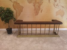 Antique Brass & Leather Large
