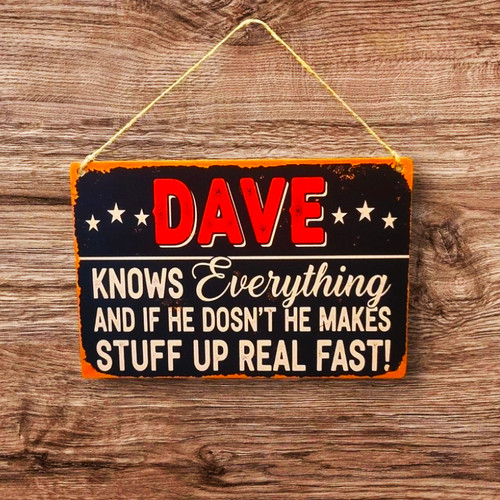 Man cave david - david, knows