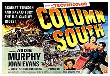 Column South 1953 Dvd. Audie Murphy. copy of public domain film. disc only