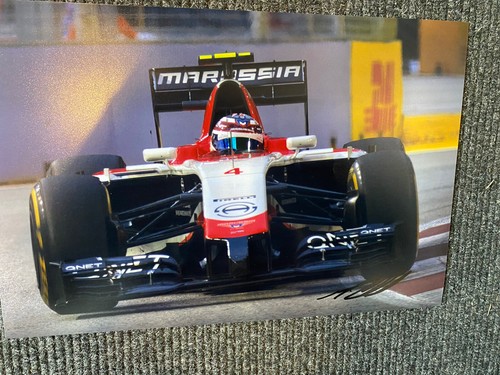 Max chilton hand - signed, a4