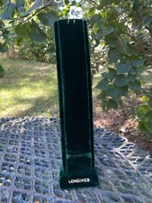 Display/Stand To Watch & Velvet & Jewelry & Clockwork Antique & Longines