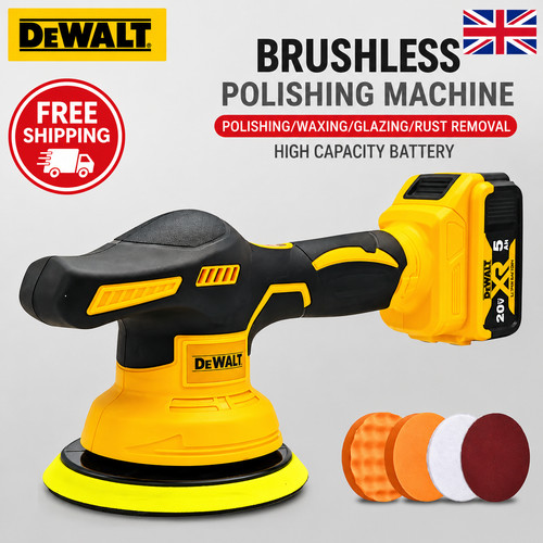 Dewalt cordless car polisher - car, 8