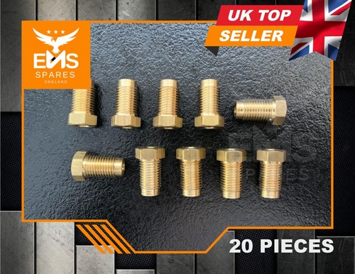 20x brass male brake pipe - 20x,