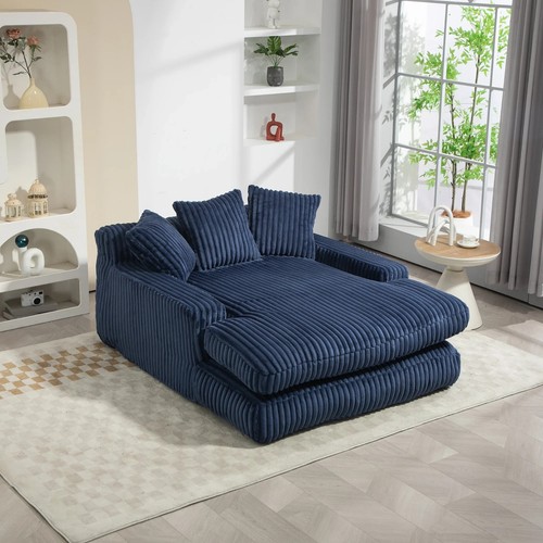 Oversized velvet lounge chair - oversized,