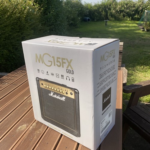 Marshall mg15gfx gold - marshall,