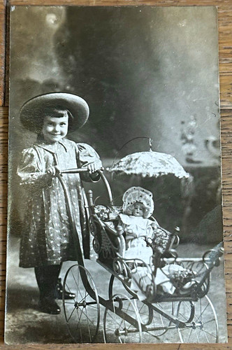 Vintage rppc mary - rppc,